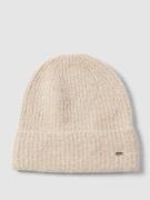 OPUS Beanie mit breitem Umschlag Modell 'Atwista' in Beige, Größe 1