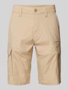 s.Oliver BLACK LABEL Straight Leg Cargohose mit Cargotaschen in Sand, ...