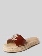 Lauren Ralph Lauren Espadrilles in Flecht-Optik Modell 'POLLY' in Cogn...