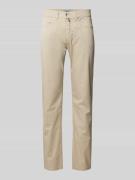 Pierre Cardin Tapered Fit Hose im 5-Pocket-Design Modell 'Lyon' in Bei...