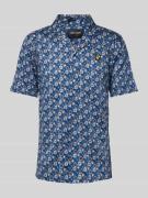 Lyle & Scott Regular Fit Freizeithemd mit Reverskragen in Dunkelblau, ...