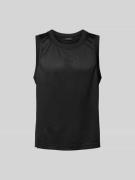 ISNURH Tanktop mit U-Ausschnitt in Black, Größe L