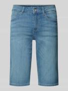 Tom Tailor Jeansbermuda mit 5-Pocket-Design in Blau, Größe 28