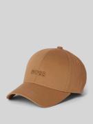 BOSS Basecap mit Label-Stitching in Beige, Größe 1