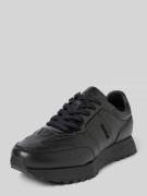 CK Calvin Klein Ledersneaker mit Plateausohle Modell 'LOW TOP LACE UP'...