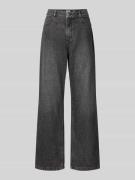 Jake*s Casual Wide Leg Jeans im 5-Pocket-Design in Black, Größe 38