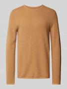 MCNEAL Regular Fit Strickpullover mit Strukturmuster in Kitt Melange, ...