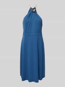 Lauren Ralph Lauren Knielanges Kleid mit Neckholder Modell 'NANMALIE' ...