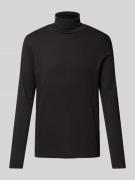 Christian Berg Men Longsleeve mit Rollkragen in Black, Größe L