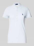 Polo Ralph Lauren Slim Fit Poloshirt mit Label-Stitching Modell 'JULIE...