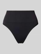 Triumph Slip mit Label-Stitching in Black, Größe 36