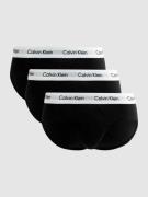 Calvin Klein Underwear Slips aus Baumwoll-Mix im 3er-Pack in Black, Gr...