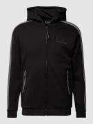 EA7 Emporio Armani Trainingsjacke mit Reißverschlusstaschen in Black, ...