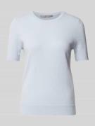 (The Mercer) N.Y. Kaschmirstrickshirt mit Rundhalsausschnitt in Hellbl...