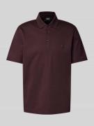 BOSS Slim Fit Poloshirt mit Label-Patch Modell 'Parris' in Bordeaux, G...