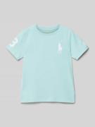 Polo Ralph Lauren Teens T-Shirt mit Label-Stitching in Mint, Größe L