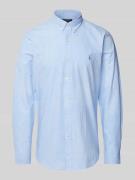 Polo Ralph Lauren Slim Fit Freizeithemd mit Button-Down-Kragen in Bleu...