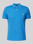 Polo Ralph Lauren Custom Slim Fit Poloshirt aus reiner Baumwolle in Ro...