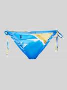 Polo Ralph Lauren Bikini-Hose mit Allover-Muster Modell 'Ricky' in Bla...