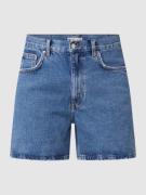 Gina Tricot High Waist Jeansshorts aus Baumwolle in Jeansblau, Größe 3...