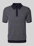 Tommy Hilfiger Regular Fit Poloshirt mit Logo-Stitching in Marine, Grö...