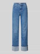 Angels Straight Leg Jeans im 5-Pocket-Design Modell 'Lara Turn Up' in ...