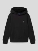 Polo Ralph Lauren Teens Hoodie mit Logo-Stitching in Black, Größe S