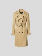 Dsquared2 Trenchcoat mit Schulterklappen in Camel, Größe 34