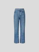 Victoria Beckham Mid Waist Straight Fit Jeans in Jeansblau, Größe 24