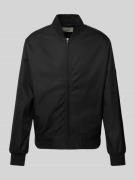 Jack & Jones Premium Bomberjacke mit Stehkragen Modell 'BANE' in Black...