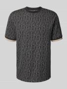 EA7 Emporio Armani T-Shirt mit Label-Print Modell 'TRAIN' in Black, Gr...