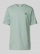 adidas Originals T-Shirt mit Label-Stitching in Mint, Größe L