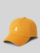 Armedangels Basecap mit Label-Stitching Modell 'YENAAS' in Orange, Grö...