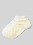 CK Calvin Klein Sneaker-Socken mit Stretch-Anteil im 2er-Pack in Hellg...