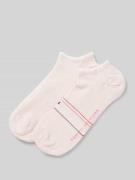 Tommy Hilfiger Sneakersocken mit Label-Print im 2er-Pack in Rosa, Größ...