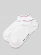 Tommy Hilfiger Sneakersocken mit Label-Print im 2er-Pack in Weiss, Grö...