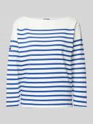 Polo Ralph Lauren Longsleeve mit U-Boot-Ausschnitt in Weiss, Größe M