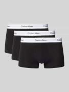 Calvin Klein Underwear Trunks mit elastischem Label-Bund im 3er-Pack i...