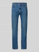 Hugo Blue Regular Fit Jeans im 5-Pocket-Design Modell 'Ash' in Blau, G...
