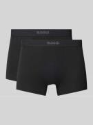 Sloggi Trunks mit elastischem Label-Bund in Black, Größe M