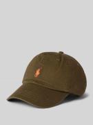 Polo Ralph Lauren Basecap mit Logo-Stitching in Khaki, Größe 1