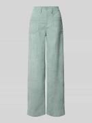 Raffaello Rossi Wide Leg Cordhose mit Label-Applikation Modell 'MIRU' ...