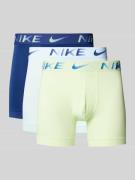 Nike Boxershorts mit elastischem Label-Bund im 3er-Pack in Hellblau, G...