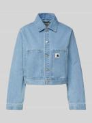 Carhartt Work In Progress Jeansjacke mit Knopfleiste Modell 'Arca' in ...