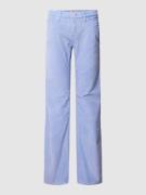 Tommy Jeans Flared Cut Stoffhose aus Cord Modell 'SOPHIE' in Hellblau,...