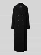 ICONS Cinzia Rocca Regular Fit Mantel mit Kaschmir-Anteil in Black, Gr...
