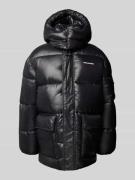 Pegador Steppjacke mit Kapuze in Black, Größe L