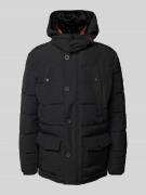 MCNEAL Steppjacke mit Label-Detail in Black, Größe XXL