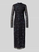 Jake*s Collection Maxikleid mit Turtleneck in Black, Größe 34