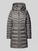 MICHAEL Michael Kors Steppmantel mit Kapuze in Dunkelgrau, Größe XL